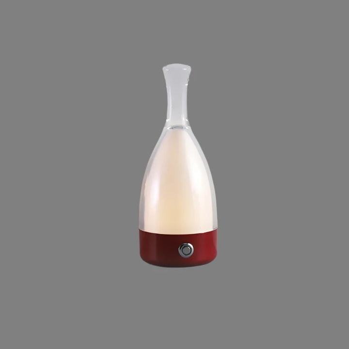 BowLift | Stylish wine bottle table lamp - Rechargeable with dimmable light