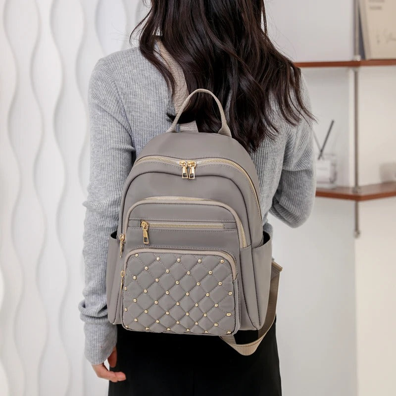 Lightweight Water-Resistant Nylon Backpack for Women – Travel & School | Bowlift
