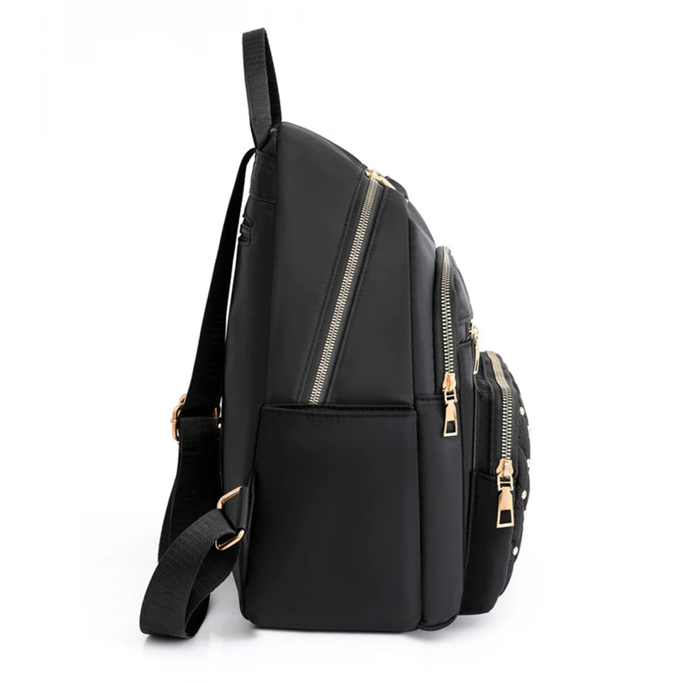 Lightweight Water-Resistant Nylon Backpack for Women – Travel & School | Bowlift