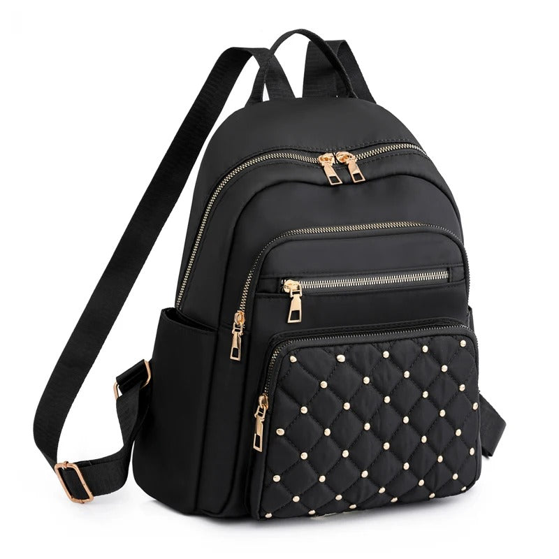 Lightweight Water-Resistant Nylon Backpack for Women – Travel & School | Bowlift