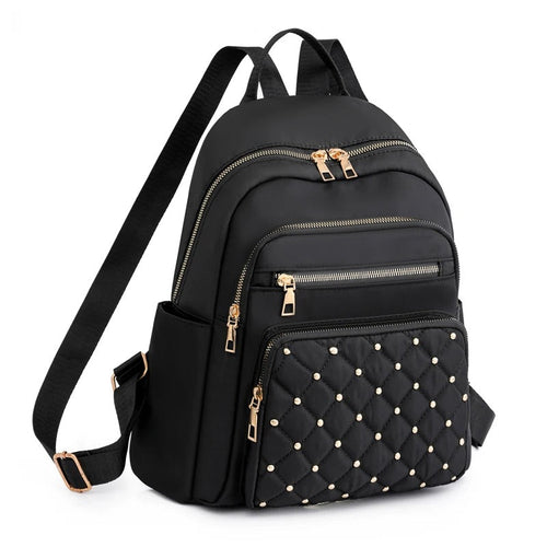 Lightweight Water-Resistant Nylon Backpack for Women – Travel & School | Bowlift