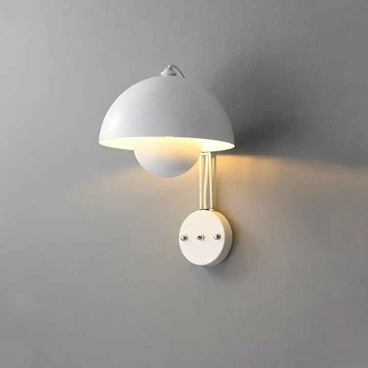 Modern LED Wall Lamp with Mushroom | Stylish Night Light for Bedrooms & Living Rooms | Bowlift