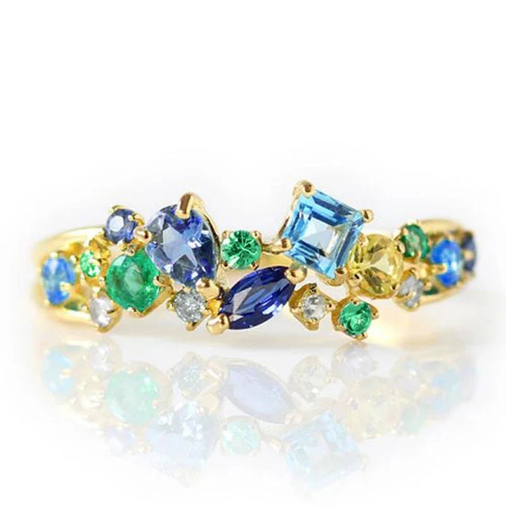 BowLift | Oceanic Gem Mine Dazzling Ring