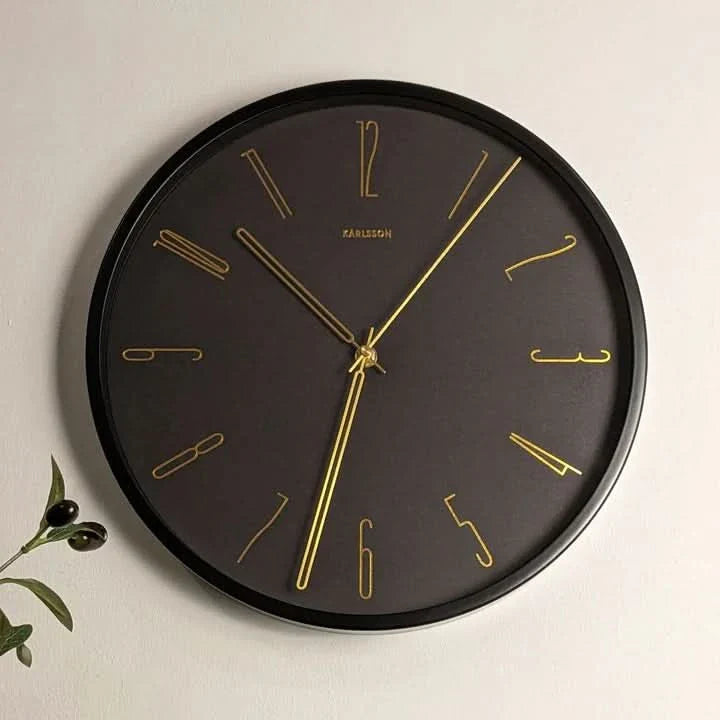 BowLift | Omi - Luxurious round wall clock