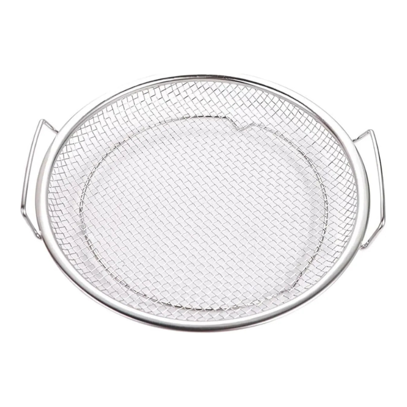 Oil Filter Tray Stainless Steel Air Fryer Mesh Pan Draining Basket | Bowlift