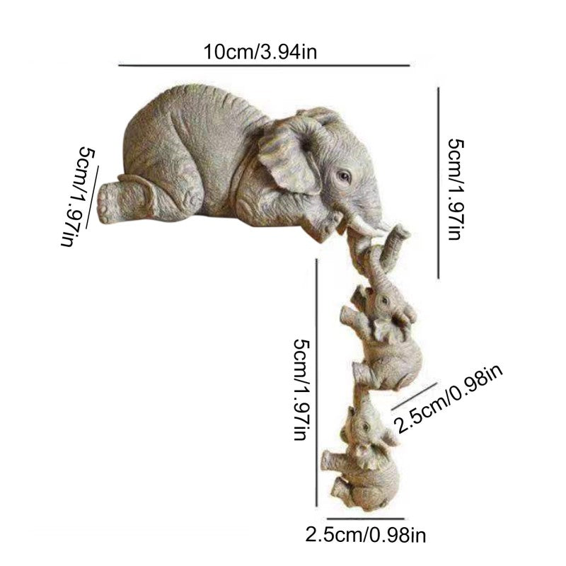 BowLift | Olly Elephants Decoration | The eye-catcher in your home