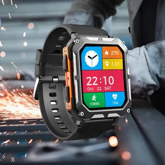 BowLift | Rugged Smartwatch with Health Tracking & Calls