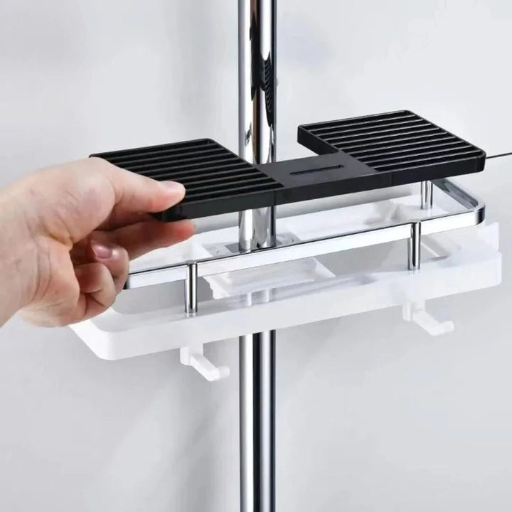 Clixor – Self-adhesive storage rack for shower without drilling | Bowlift