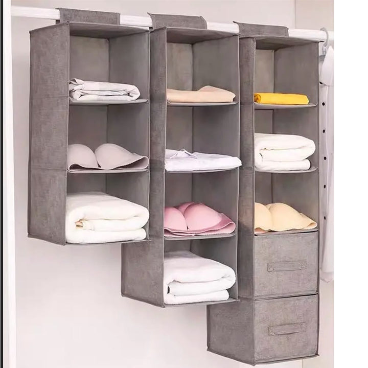 Fabric hanging storage 3 pieces - 6 parts | Bowlift