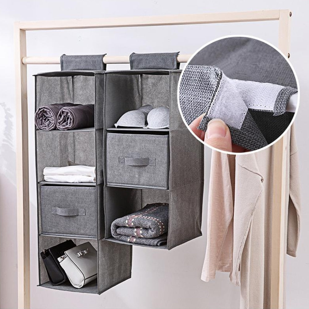 Fabric hanging storage 3 pieces - 6 parts | Bowlift