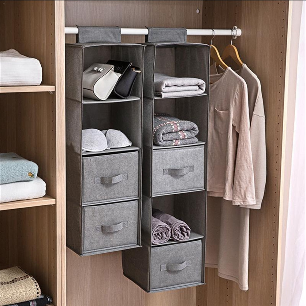 Fabric hanging storage 3 pieces - 6 parts | Bowlift