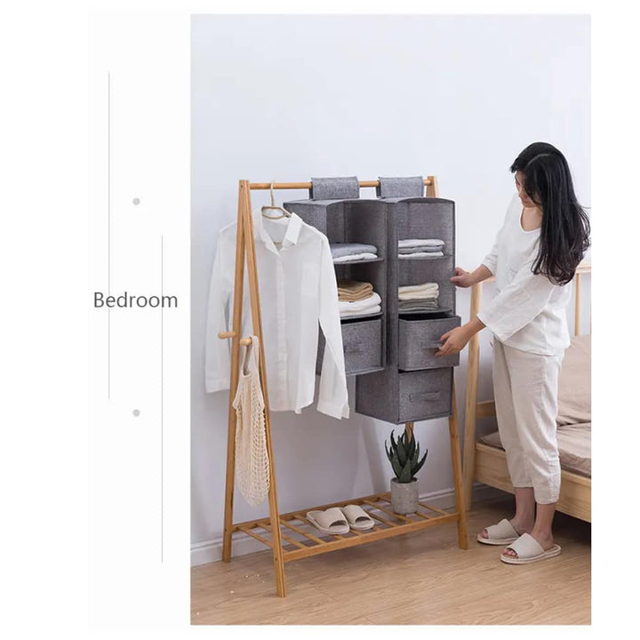Fabric hanging storage 3 pieces - 6 parts | Bowlift