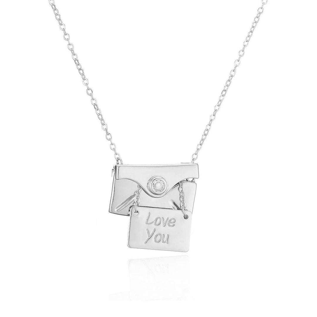 BowLift | Open & Close I Love You Envelope Necklace