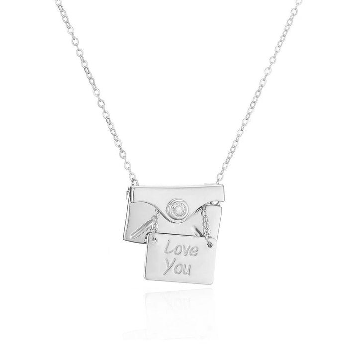 BowLift | Open & Close I Love You Envelope Necklace