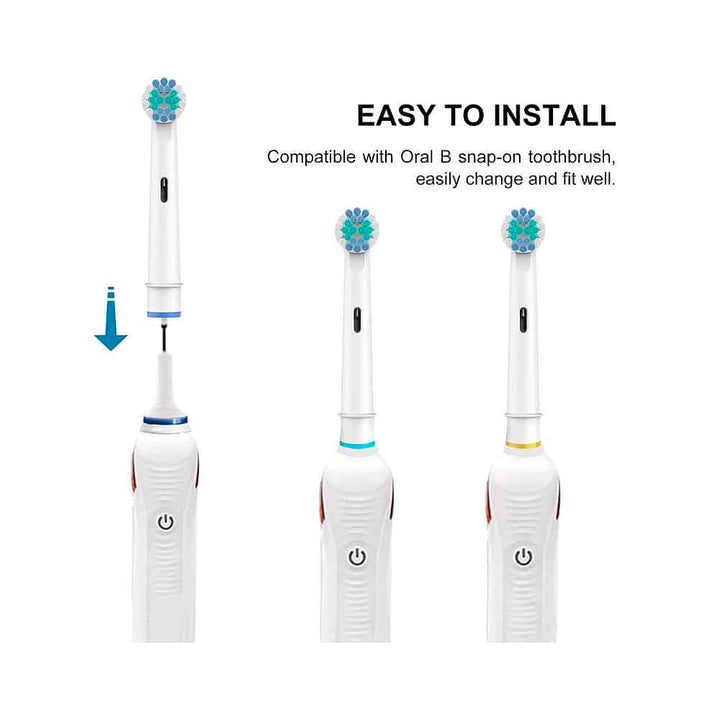 4 pieces. Toothbrush heads for Oral-B | Bowlift