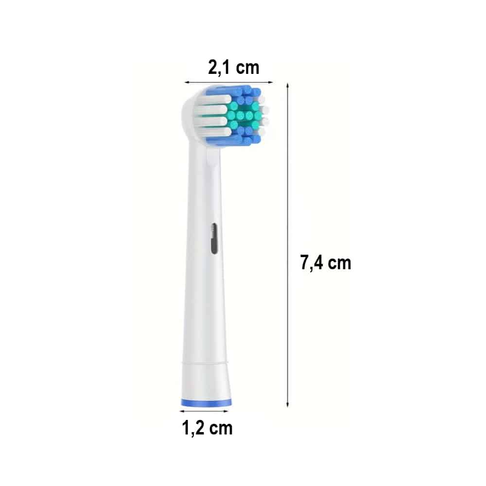 4 pieces. Toothbrush heads for Oral-B | Bowlift