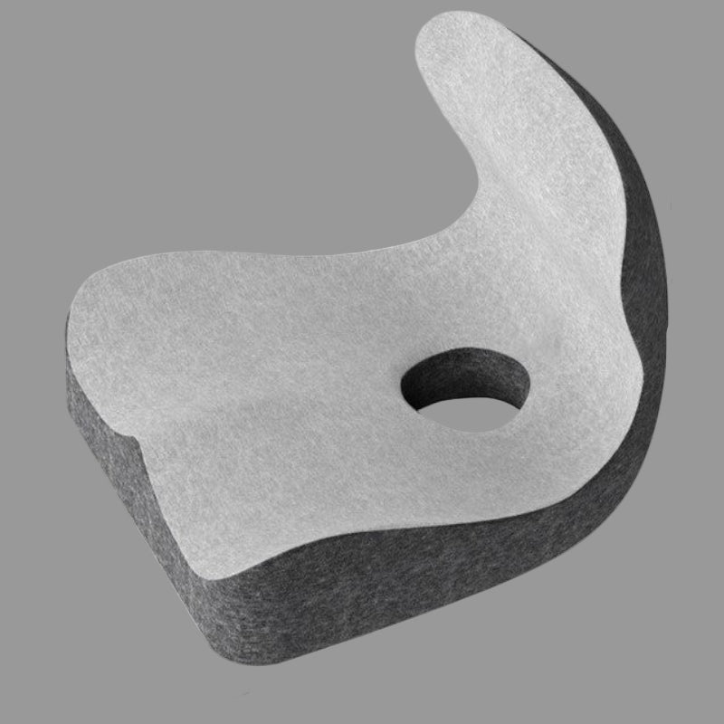BowLift | ORALIU – L-Shape Memory Foam Cushion for Orthopedic Back & Coccyx Relief