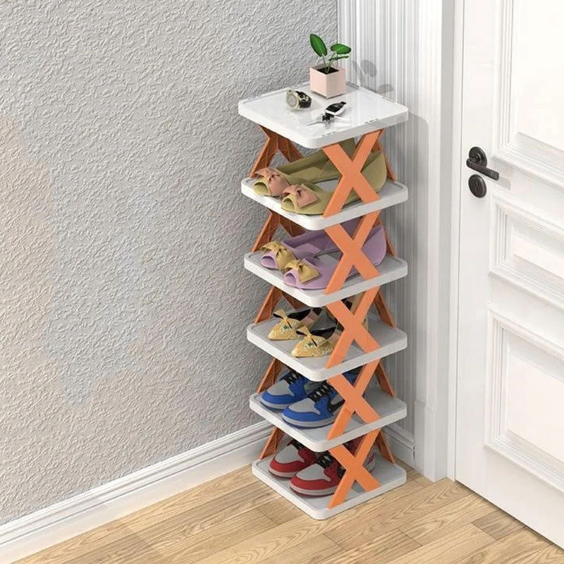 BowLift | Modern multi-tier shoe rack