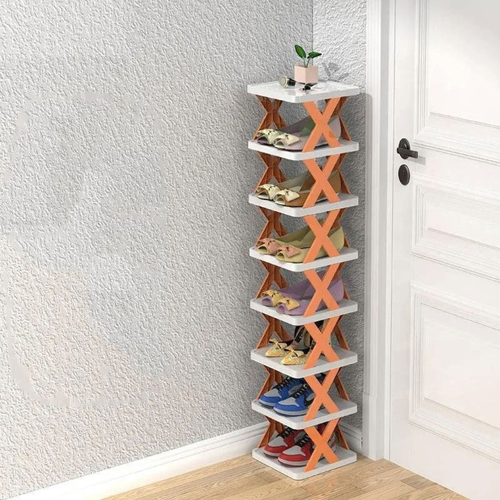 BowLift | Modern multi-tier shoe rack