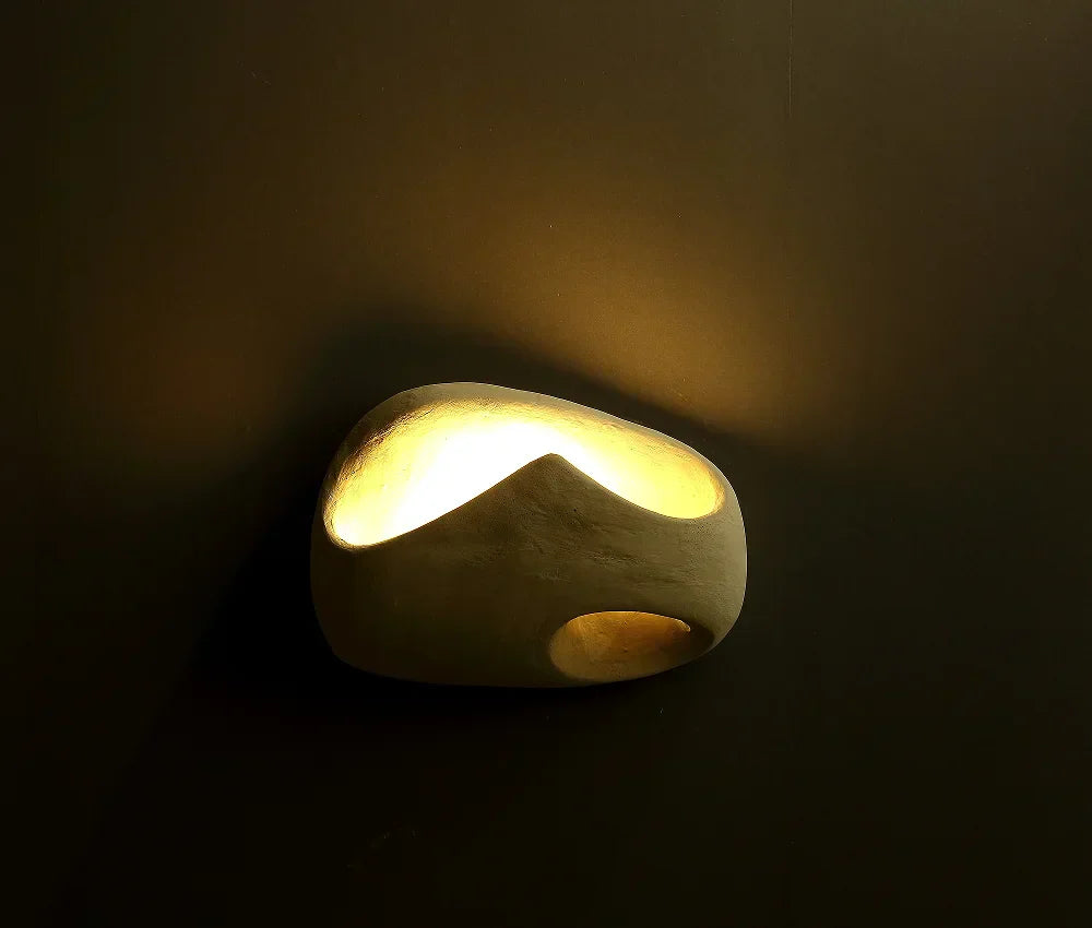 BowLift | Minimalist Wall Lamp with Wabi-Sabi Aesthetics