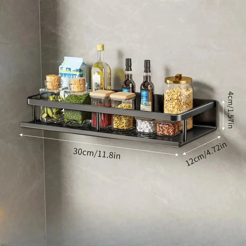 BowLift | ORGANIX RACK – Wall-Mounted Kitchen Shelf with Utensil Bar