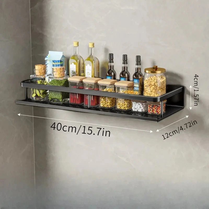 BowLift | ORGANIX RACK – Wall-Mounted Kitchen Shelf with Utensil Bar