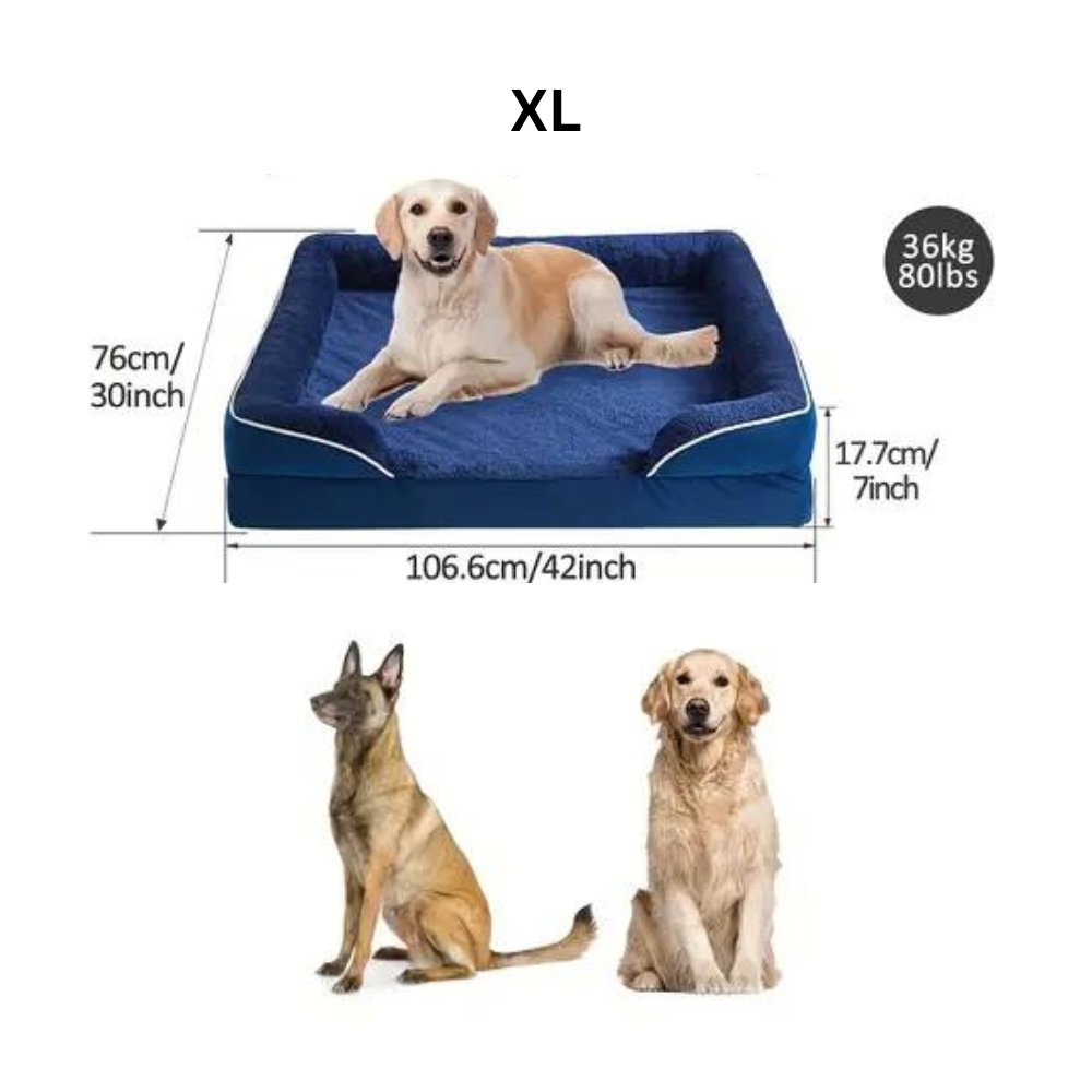 OrthoComfort • Ultra Comfortable Orthopedic Dog Bed - Dog Bed - BowLift