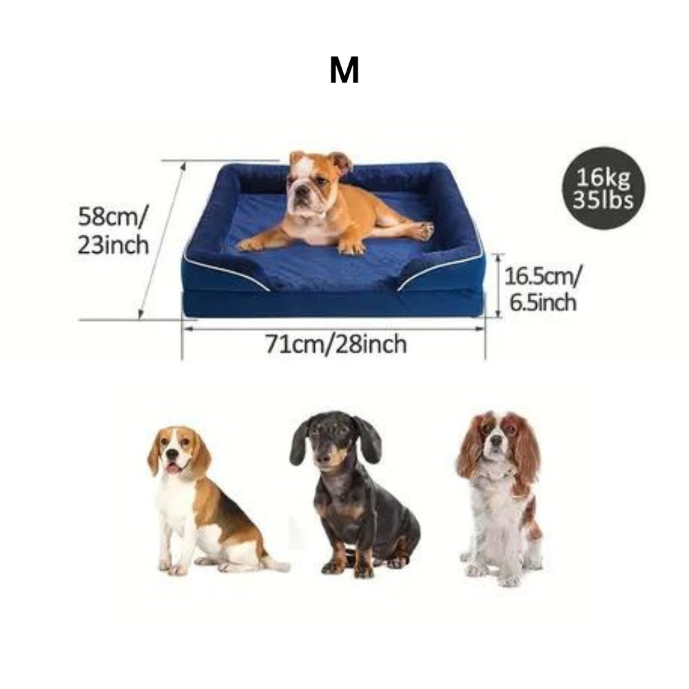 OrthoComfort • Ultra Comfortable Orthopedic Dog Bed - Dog Bed - BowLift