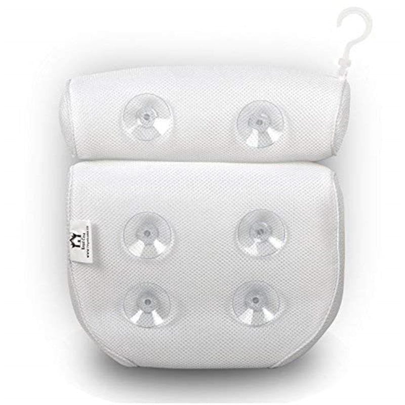 Orthopedic Bathtub Pillow - Breathable Bathtub Headrest Pillow made of 3D Mesh Fabric with Suction Cups Bowlift