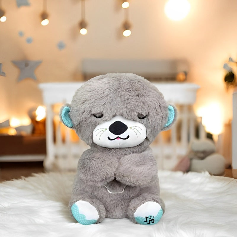 BowLift | Calming Breathing Otter Toy with Music and Lights