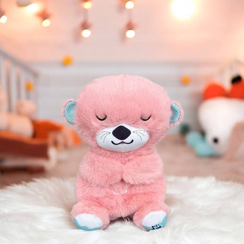 BowLift | Calming Breathing Otter Toy with Music and Lights