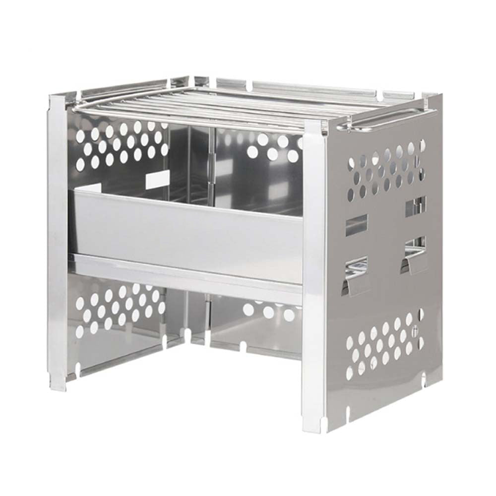 Outdoor Camping Wood Stove Barbecue Grill Portable Wood Burning Stove | Bowlift