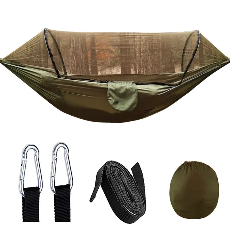 BowLift | Outdoor Hammock with Mosquito Net - SkyNest