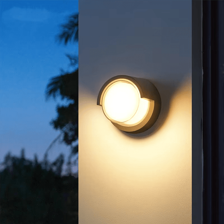BowLift | SAFEGLIMMER – Outdoor LED Wall Light with Motion Sensor for Safety & Style