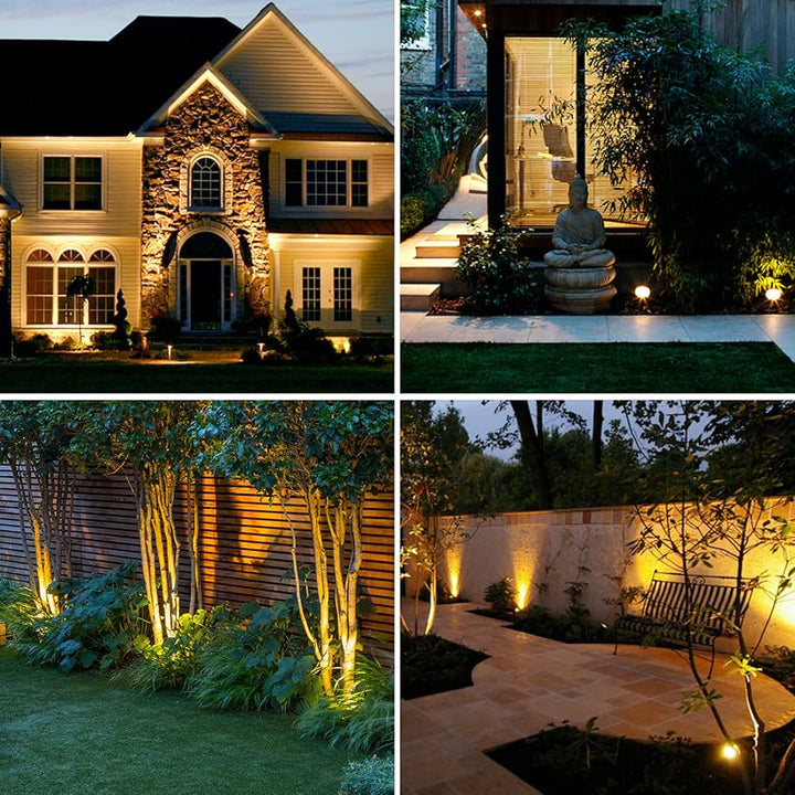 BowLift | Solar Garden Light with Waterproof Spike Mount