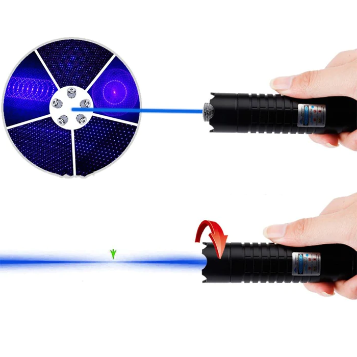 BowLift | Tactical Laser Torch | Fire Starter and Outdoor Light | Blue