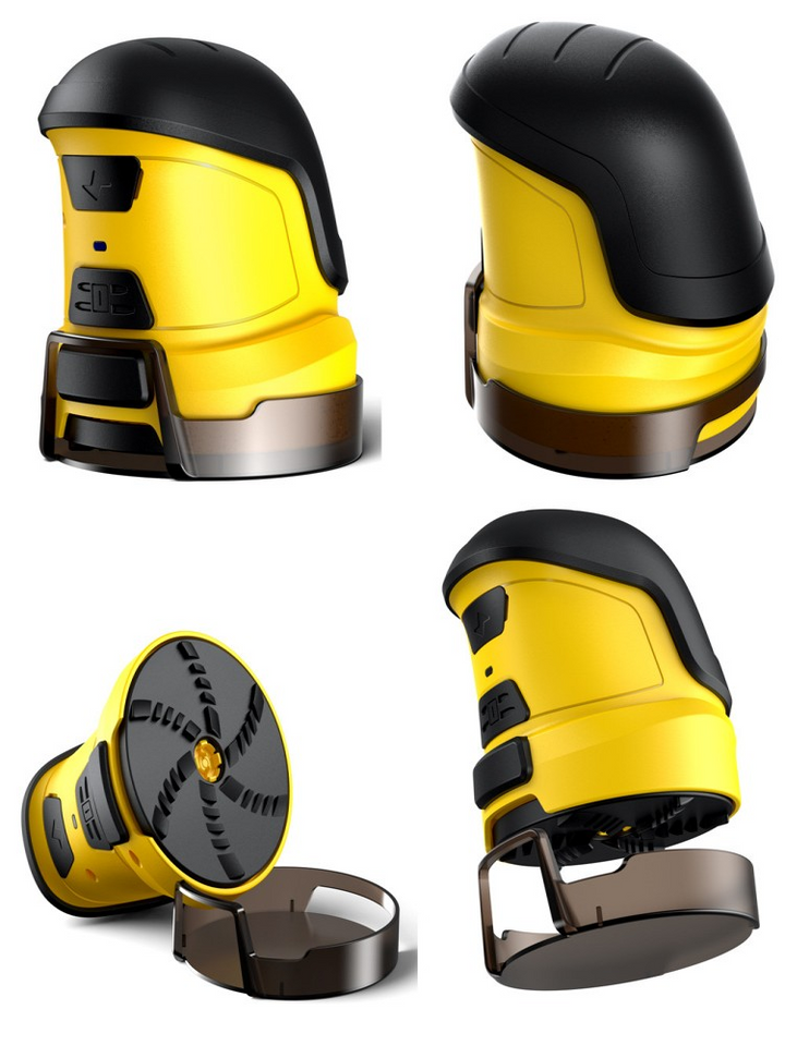 BowLift | Anti-Freeze Electromagnetic Car Snow Removal Device - USB Rechargeable Electric Ice Scraper