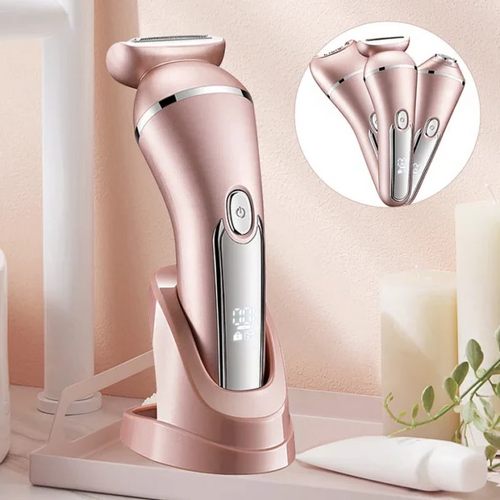BowLift | SkinGlide 3-in-1 Electric Shaver – Waterproof and Rechargeable