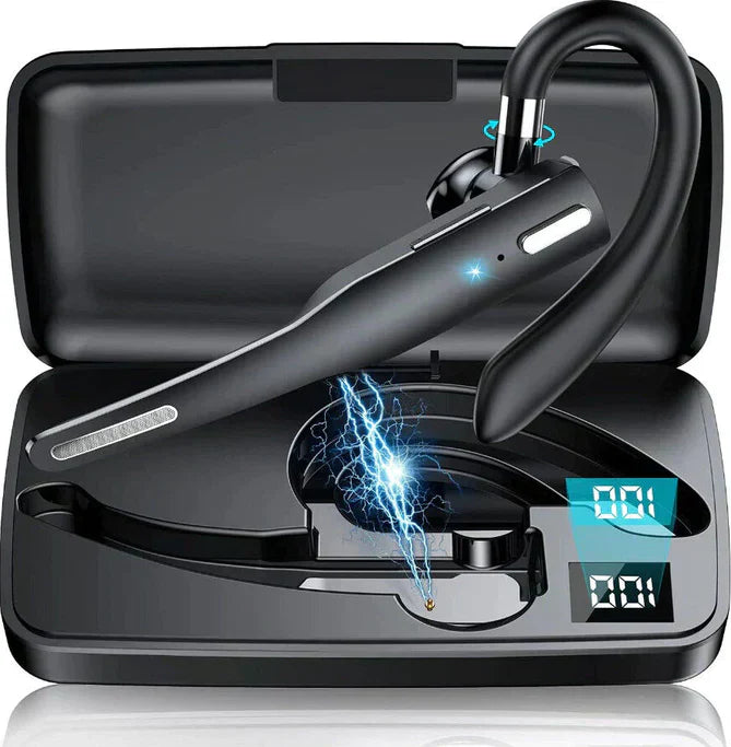 BowLift | Trucker Dual Mic Wireless Bluetooth 5.1 Noise Cancelling Headset & Earbuds