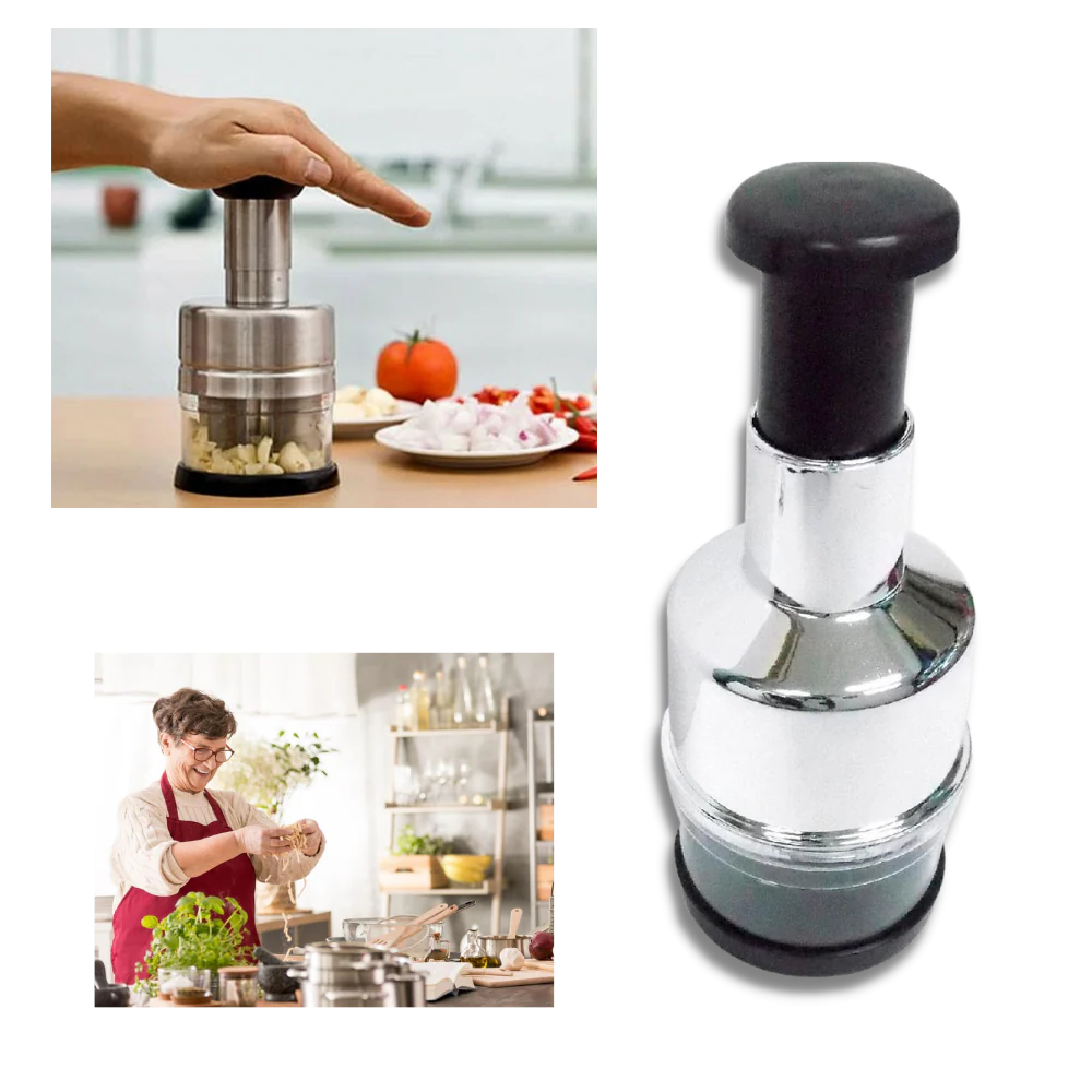 BowLift | Stainless Steel Garlic Chopper