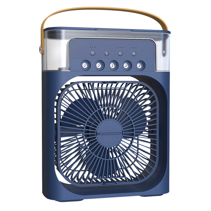 Spray Small Fan Five Hole Humidification Small Refrigeration Air Conditioner Mini Fan Water Cooled Silent Air Cooler | Bowlift