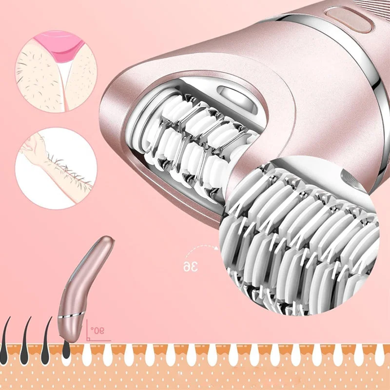 BowLift | 3-in-1 Waterproof Electric Shaver for Women