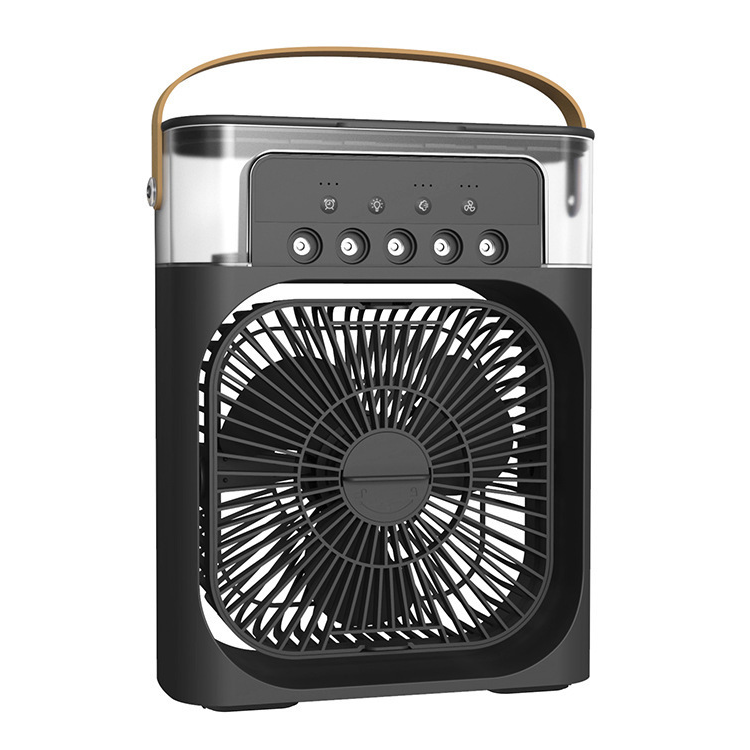 Spray Small Fan Five Hole Humidification Small Refrigeration Air Conditioner Mini Fan Water Cooled Silent Air Cooler | Bowlift