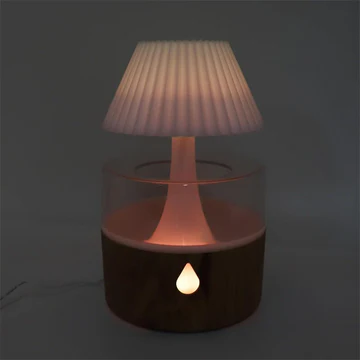 BowLift | Rain Cloud Humidifier - Cool Mist Aromatherapy Diffuser, USB-Powered with Night Light