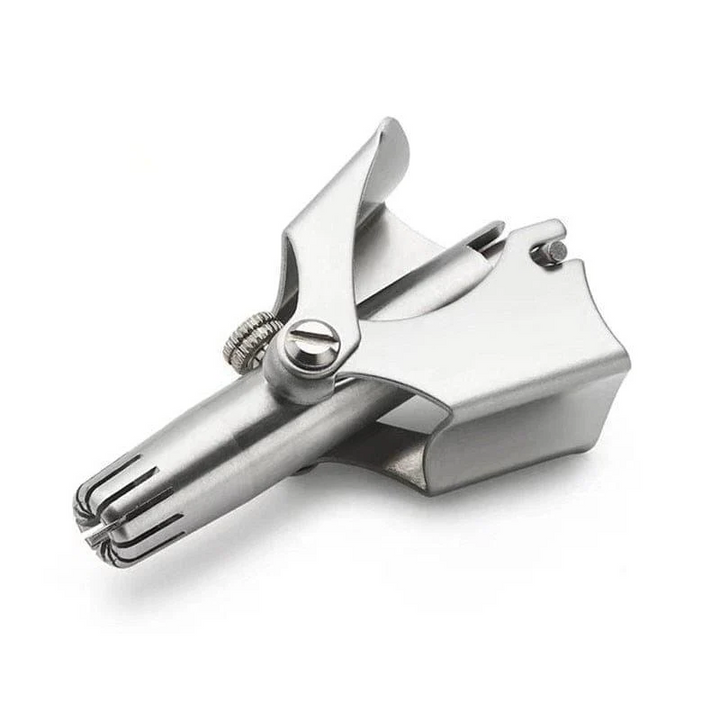 BowLift | Nose Hair Trimmer for Men Stainless Steel Manual Trimmer