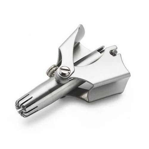 BowLift | Nose Hair Trimmer for Men Stainless Steel Manual Trimmer