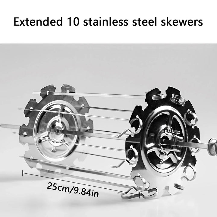 Oven Grill Cage Stainless Steel Meat Skewer Cage Heat-Resistant Skewer | Bowlift