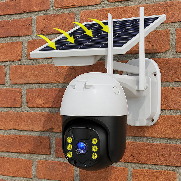 Wireless surveillance camera – solar-powered – 2K Full HD | Bowlift