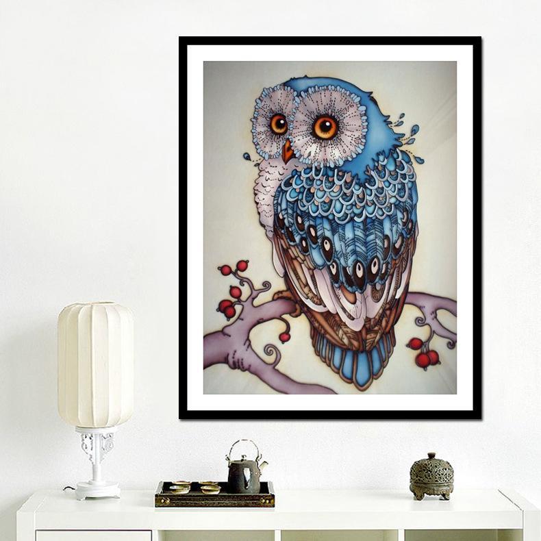 Cartoon Owl - GemPaint Kit | Bowlift