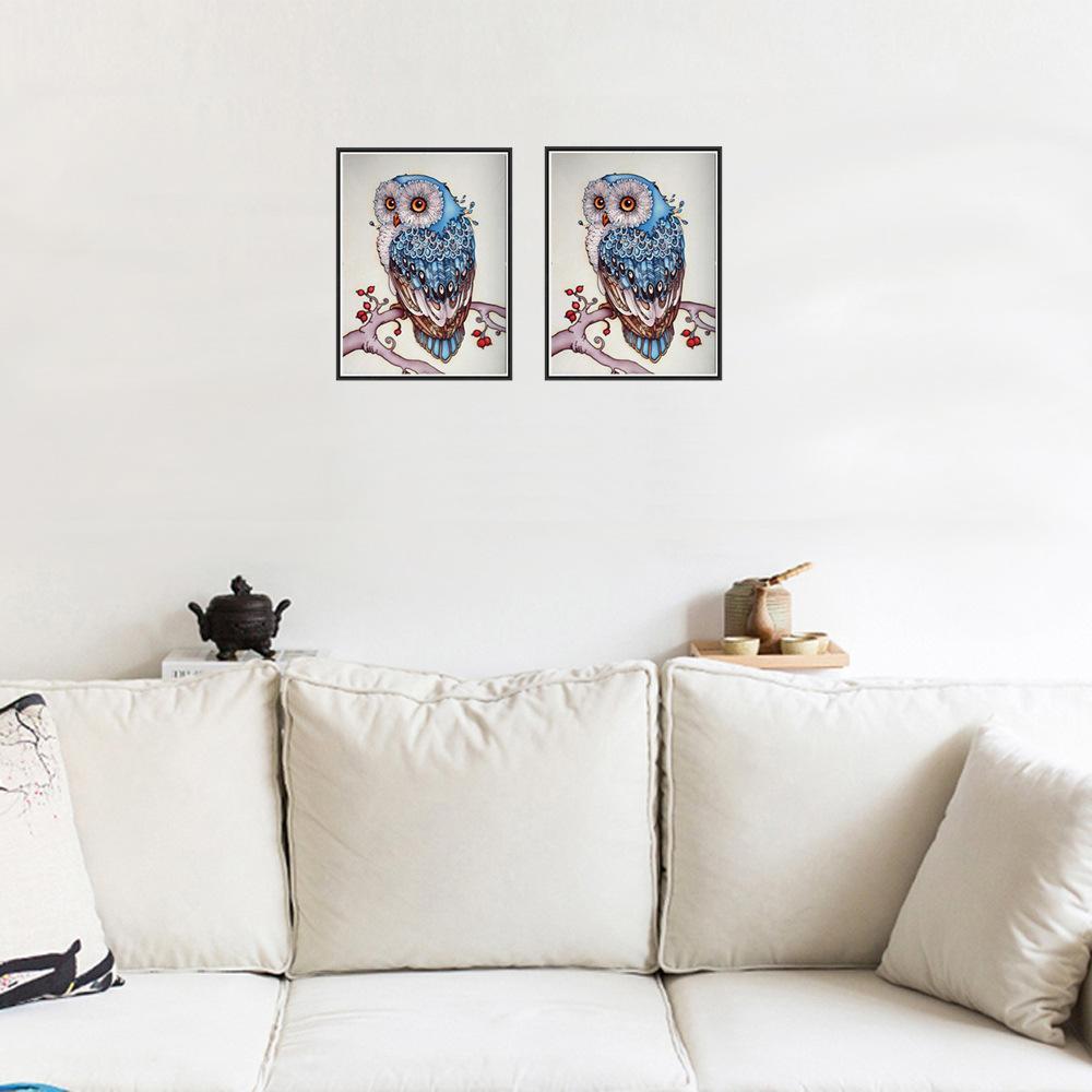 Cartoon Owl - GemPaint Kit | Bowlift
